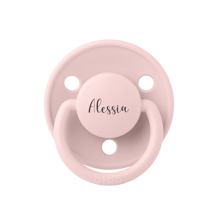 BIBS De Lux Natural Rubber Latex Pacifiers | Personalised Blossom - Personalisable Baby Products Sold and Personalised by JustBørn