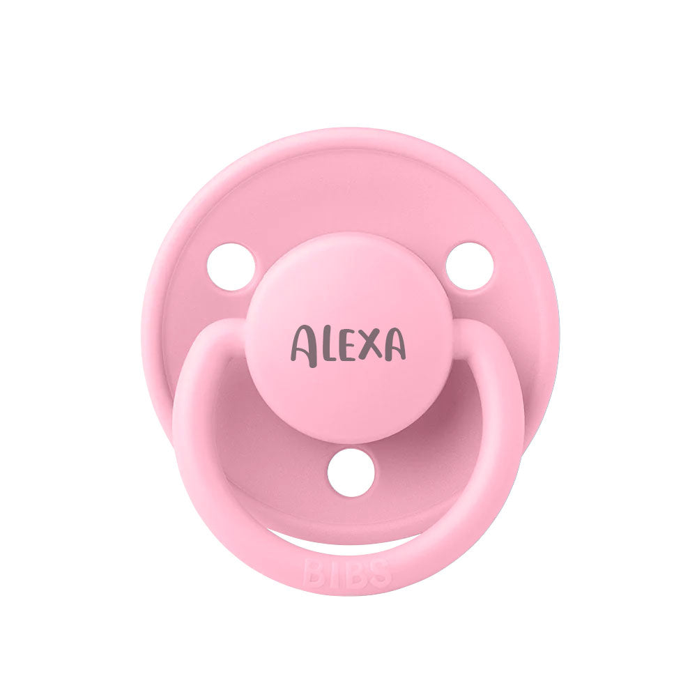 BIBS De Lux Silicone Pacifiers | One Size | Personalisable - Personalisable Baby Products Sold and Personalised by JustBørn