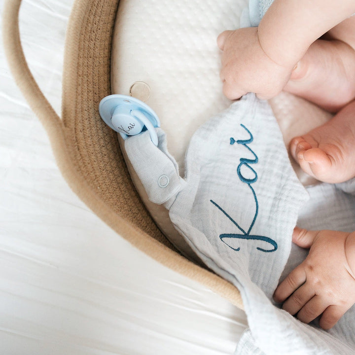 BIBS De Lux Silicone Pacifiers | One Size | Personalisable - Personalisable Baby Products Sold and Personalised by JustBørn