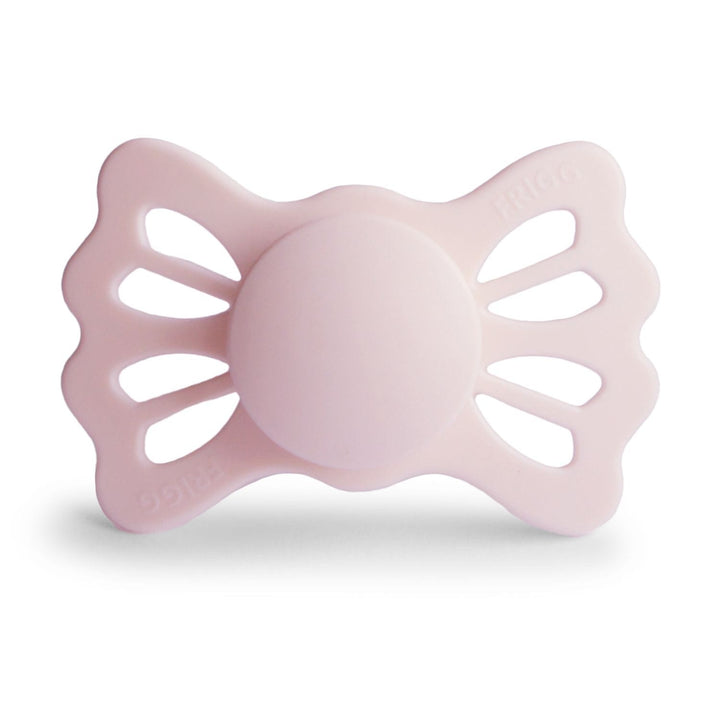 FRIGG Lucky Symmetrical Silicone Pacifiers | Personalised White Lilac Size 2 (6-18 Months) No - Personalisable Baby Products Sold and Personalised by JustBørn