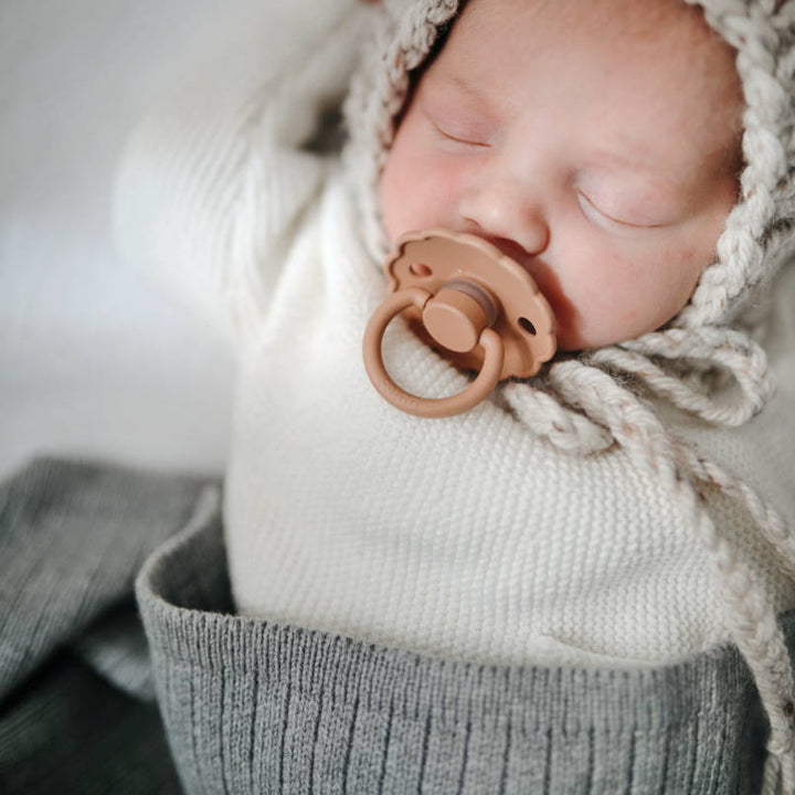 Frigg 3 x Mystery Colours | Frigg Daisy Natural Rubber Latex Pacifiers | Size 1 & 2 - Personalisable Baby Products Sold and Personalised by JustBørn