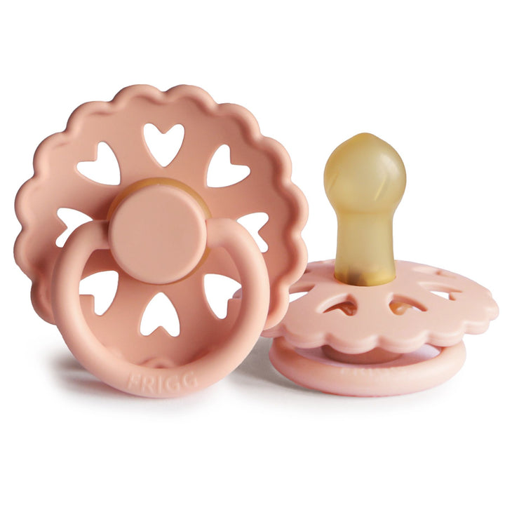 FRIGG Fairytale Natural Rubber Latex Pacifiers Size 1 (0-6 Months) Princess and The Pea - Personalisable Baby Products Sold and Personalised by JustBørn