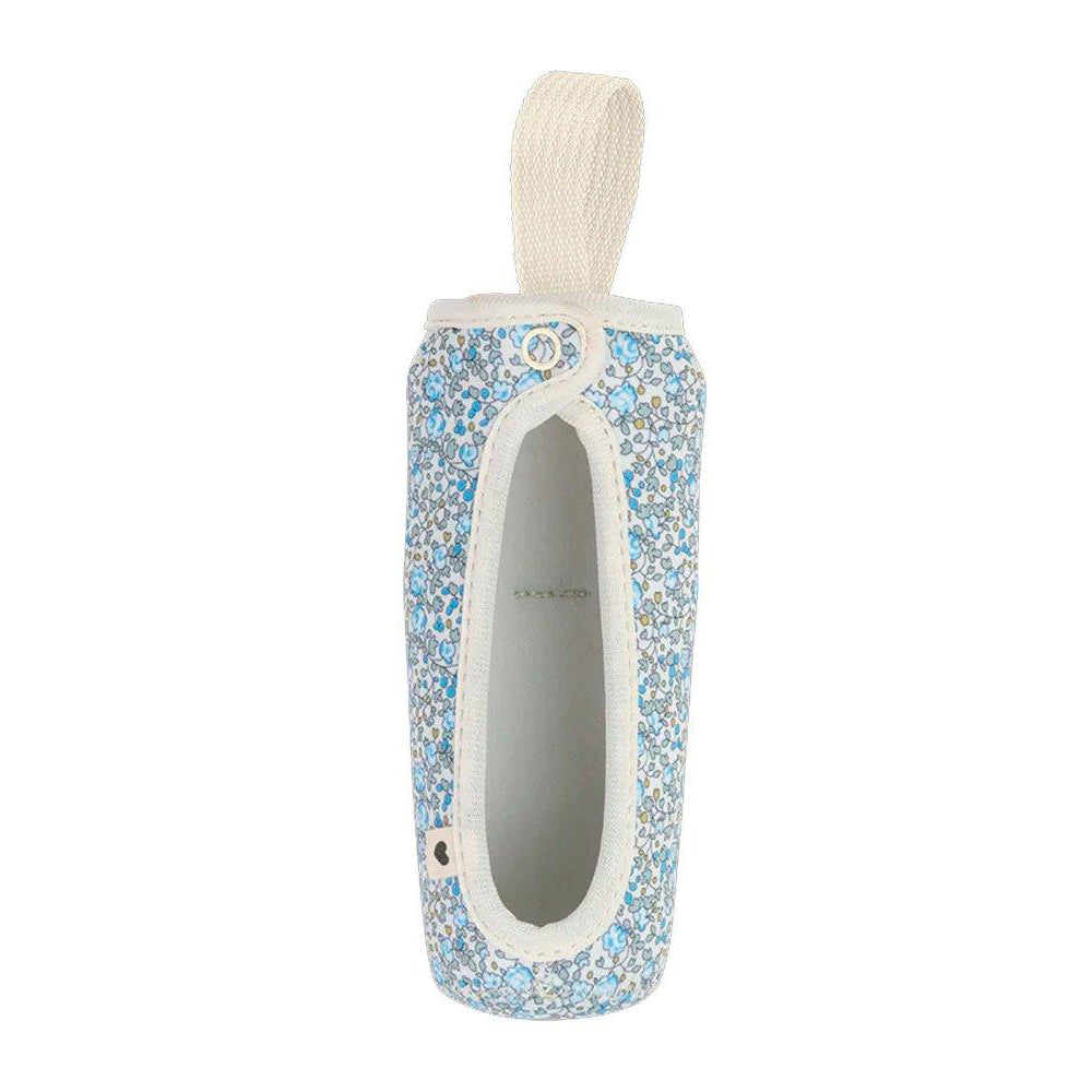 BIBS x LIBERTY Protective Cover Sleeve for Glass Baby Bottle BIBS x Liberty Baby Bottle Sleeve Eloise Ivory Large (225 ml) - Personalisable Baby Products Sold and Personalised by JustBørn