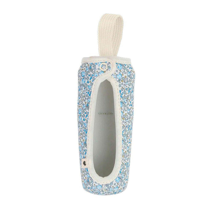 BIBS x LIBERTY Protective Cover Sleeve for Glass Baby Bottle BIBS x Liberty Baby Bottle Sleeve Eloise Ivory Large (225 ml) - Personalisable Baby Products Sold and Personalised by JustBørn
