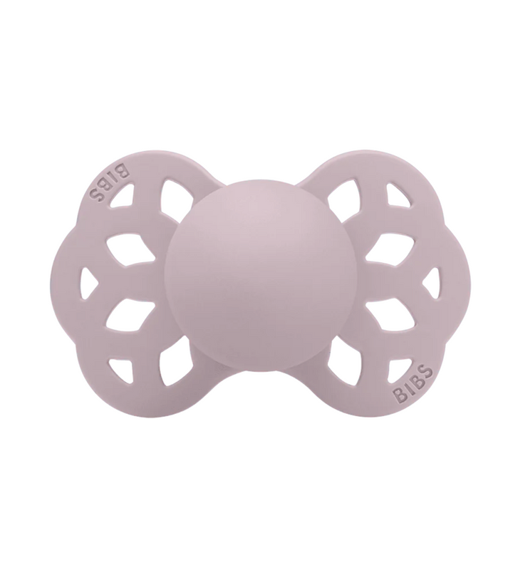 BIBS Infinity Anatomical Silicone Pacifiers | Personalisable Dusky Lilac No - Personalisable Baby Products Sold and Personalised by JustBørn