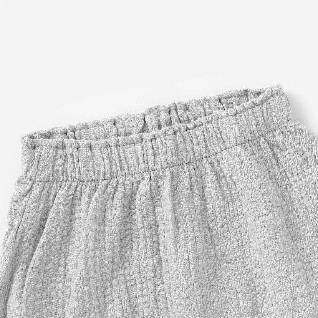 JBØRN Organic Cotton Muslin Baby Shorts - Personalisable Baby Products Sold and Personalised by JustBørn