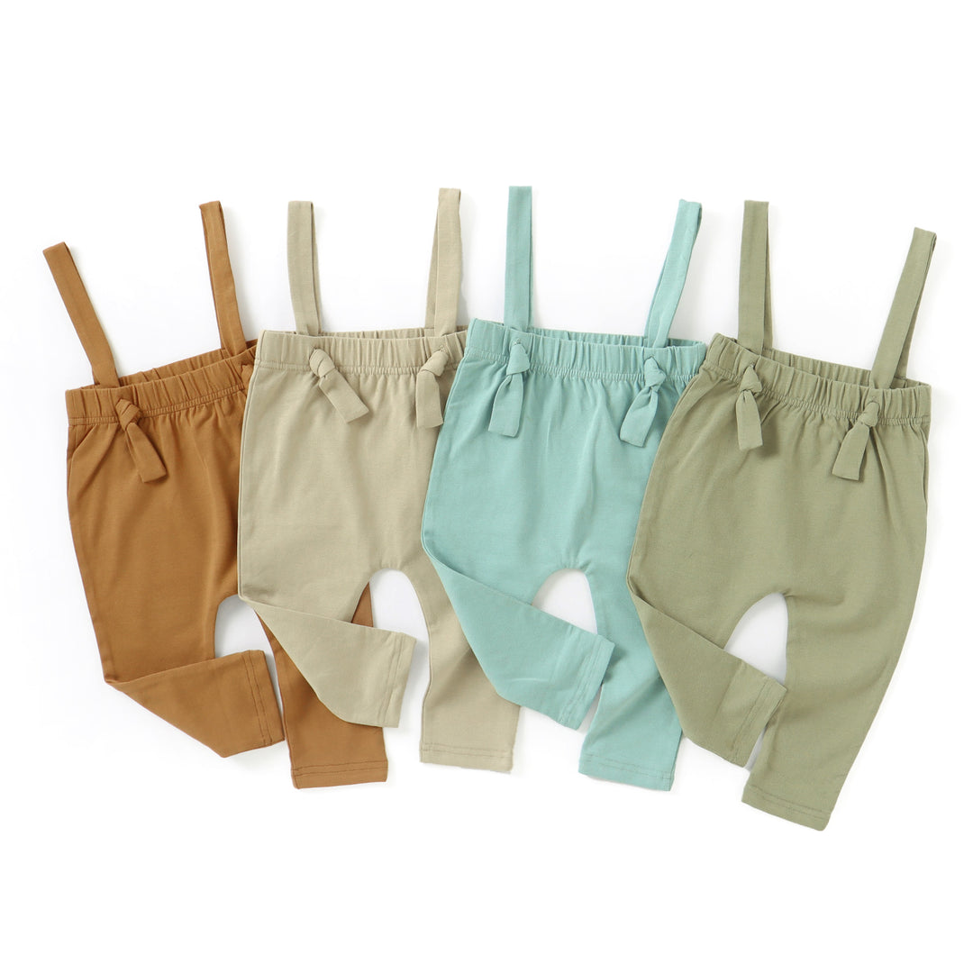 JBØRN Organic Cotton Baby Suspender Leggings - Personalisable Baby Products Sold and Personalised by JustBørn
