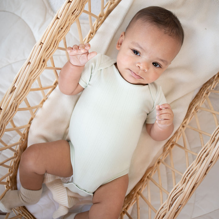 JBØRN Ribbed Bamboo Essential Bundle | 6+months - Personalisable Baby Products Sold and Personalised by JustBørn