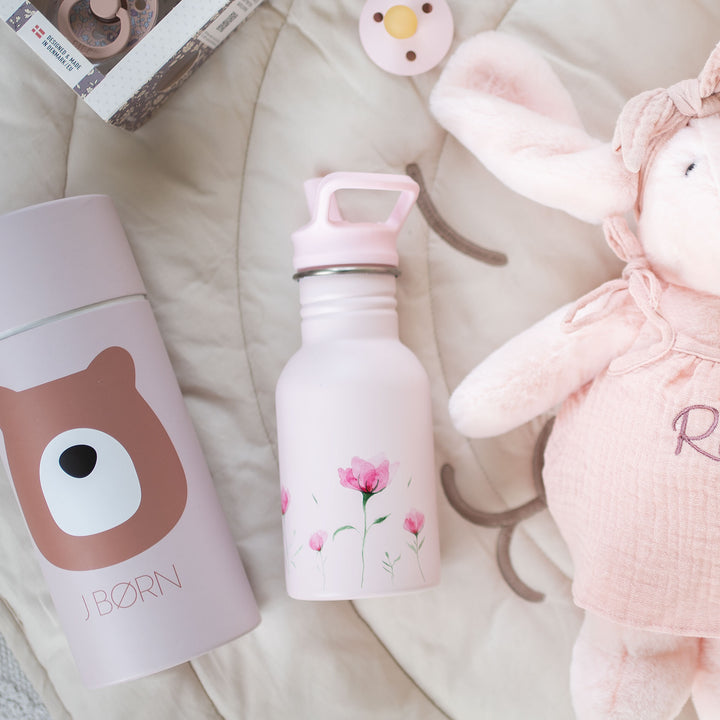 JBØRN Personalised Stainless Steel Kids Water Bottle - Personalisable Baby Products Sold and Personalised by JustBørn