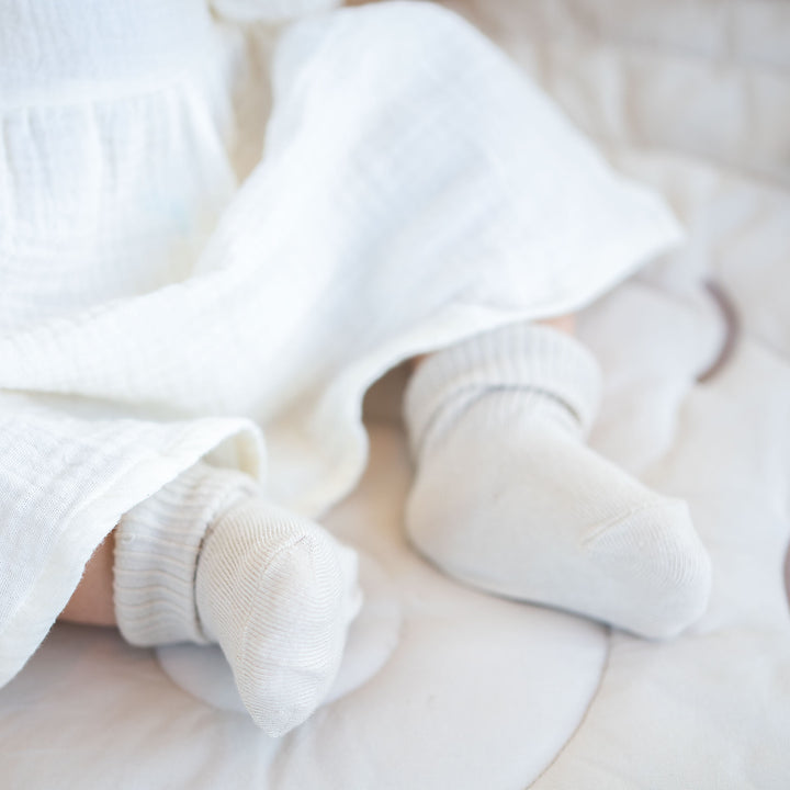 JBØRN Organic Cotton Baby Socks - Personalisable Baby Products Sold and Personalised by JustBørn