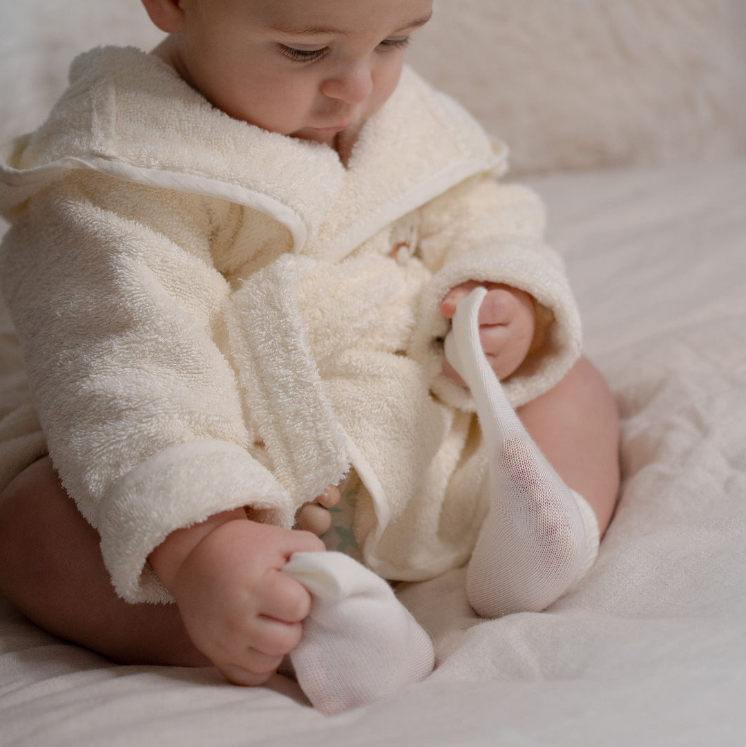 JBØRN Organic Cotton Baby Socks - Personalisable Baby Products Sold and Personalised by JustBørn