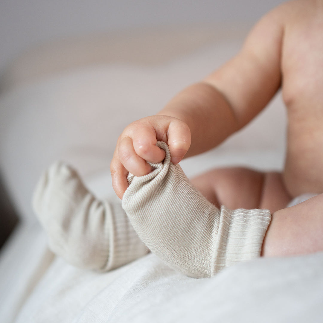 JBØRN Organic Cotton Baby Socks - Personalisable Baby Products Sold and Personalised by JustBørn