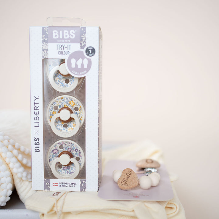 JBØRN Newborn Welcome Gift Set | JBØRN x BIBS x Liberty Collection - Personalisable Baby Products Sold and Personalised by JustBørn