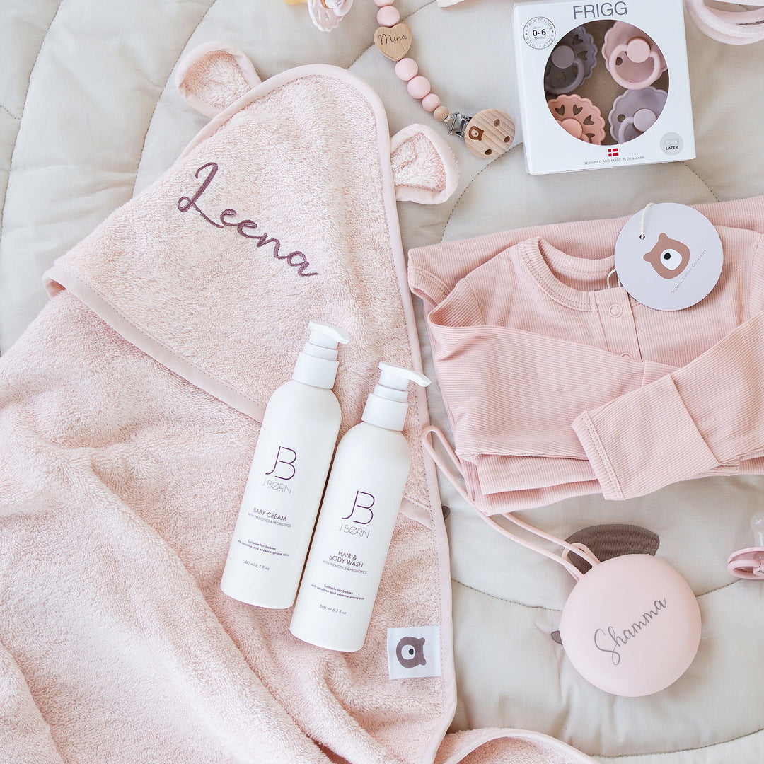 JBØRN Baby Shampoo & Body Wash for Sensitive Skin - Personalisable Baby Products Sold and Personalised by JustBørn