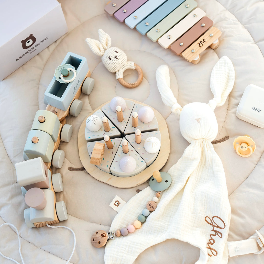 JBØRN Personalised Xylophone Toy - Personalisable Baby Products Sold and Personalised by JustBørn