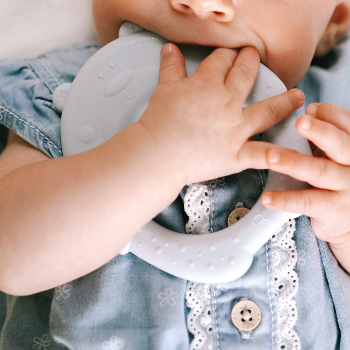 JBØRN Bear Teether - Personalisable Baby Products Sold and Personalised by JustBørn