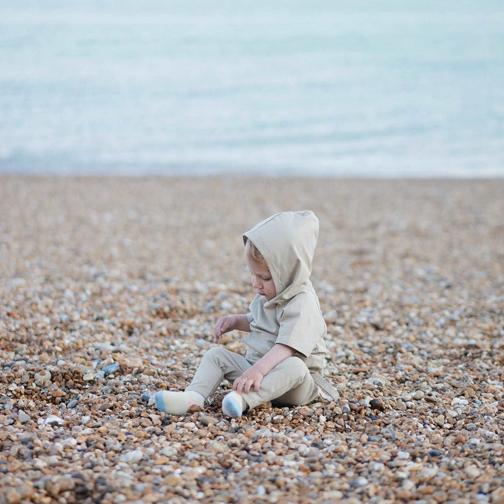 JBØRN Organic Cotton Baby Suspender Leggings - Personalisable Baby Products Sold and Personalised by JustBørn