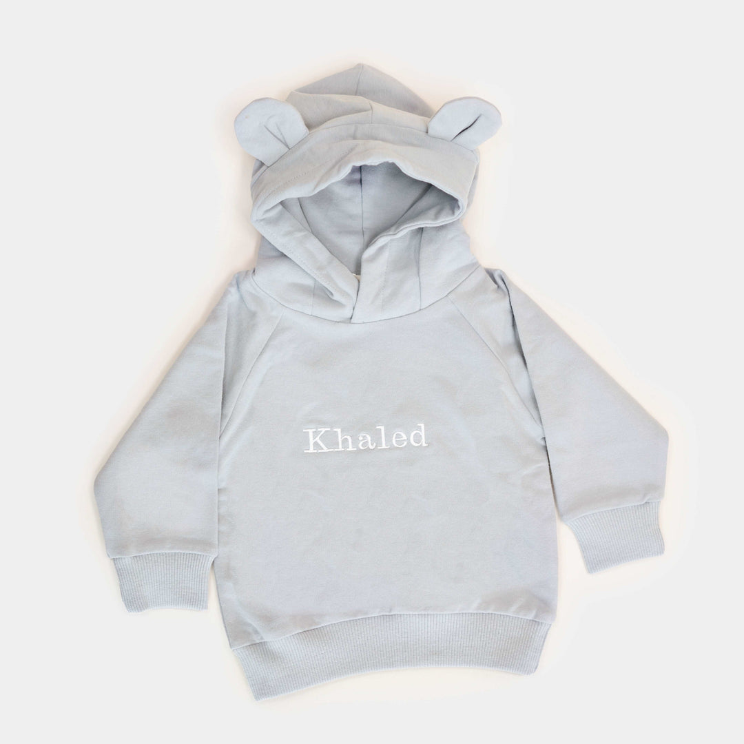 JBØRN Organic Cotton Baby Teddy Ears Hoodie & Joggers Set | Personalisable - Personalisable Baby Products Sold and Personalised by JustBørn