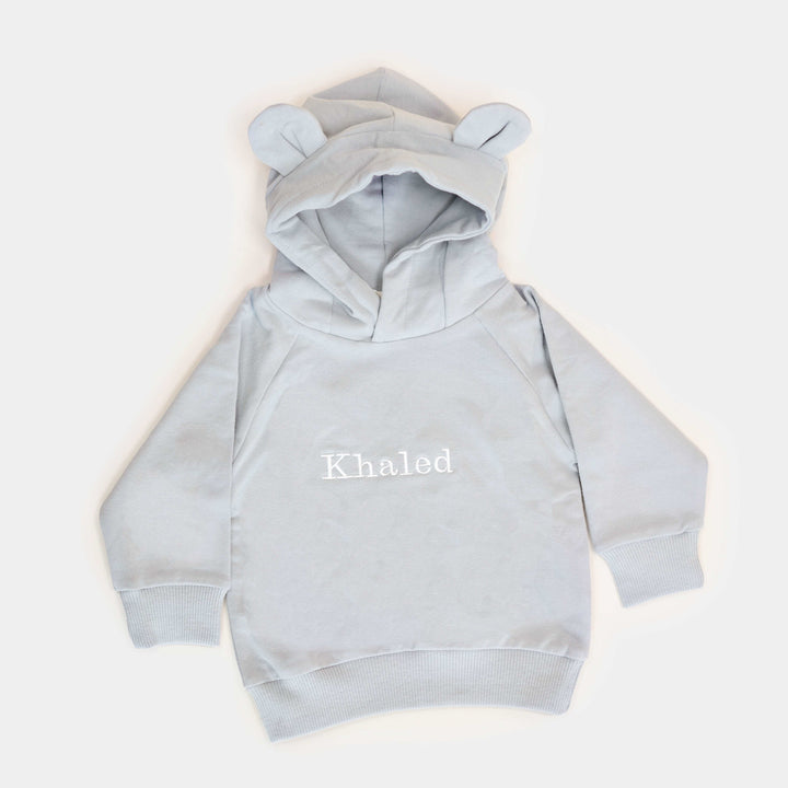 JBØRN Organic Cotton Baby Teddy Ears Hoodie & Joggers Set | Personalisable - Personalisable Baby Products Sold and Personalised by JustBørn