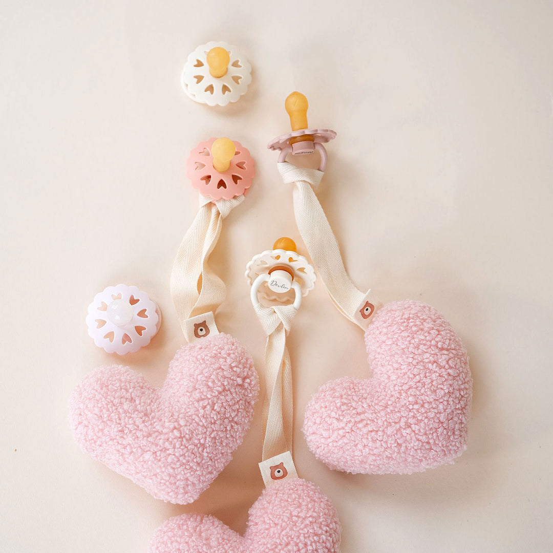 JBØRN Plush Comforter with Pacifier Holder Loop - Personalisable Baby Products Sold and Personalised by JustBørn