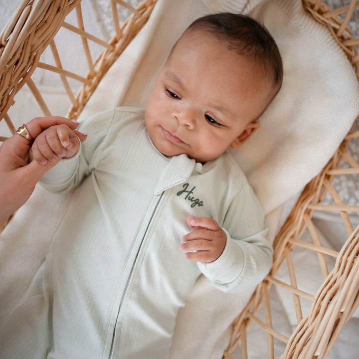 JBØRN Ribbed Bamboo Essential Bundle | 6+months - Personalisable Baby Products Sold and Personalised by JustBørn