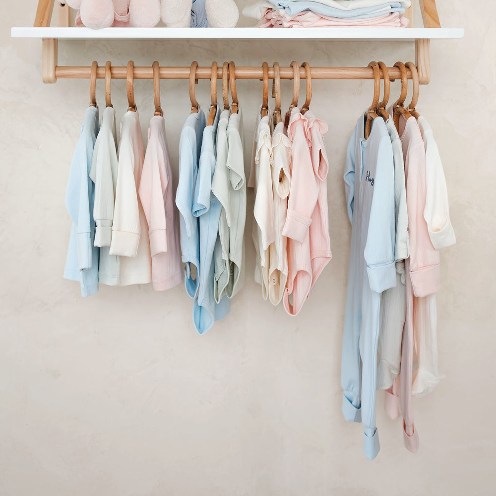 JBØRN Ribbed Bamboo Essential Bundle | 6+months - Personalisable Baby Products Sold and Personalised by JustBørn