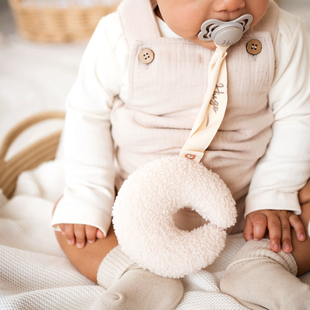 JBØRN Muslin Dungaree Outfit Set | Organic Cotton & Soft Bamboo - Personalisable Baby Products Sold and Personalised by JustBørn