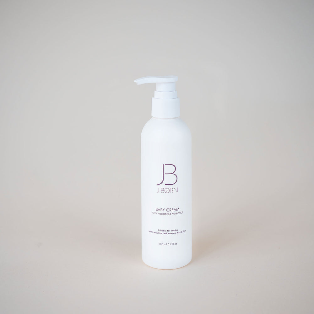 JBØRN Probiotic Baby Cream | Fragrance-Free | With Calendula & Oatmeal Extract - Personalisable Baby Products Sold and Personalised by JustBørn