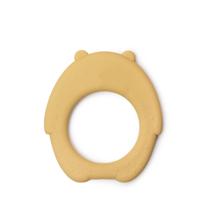 JBØRN Bear Teether Bear Teether | Honey Gold - Personalisable Baby Products Sold and Personalised by JustBørn