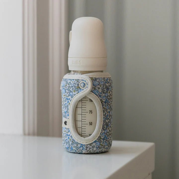 BIBS x LIBERTY Protective Cover Sleeve for Glass Baby Bottle - Personalisable Baby Products Sold and Personalised by JustBørn