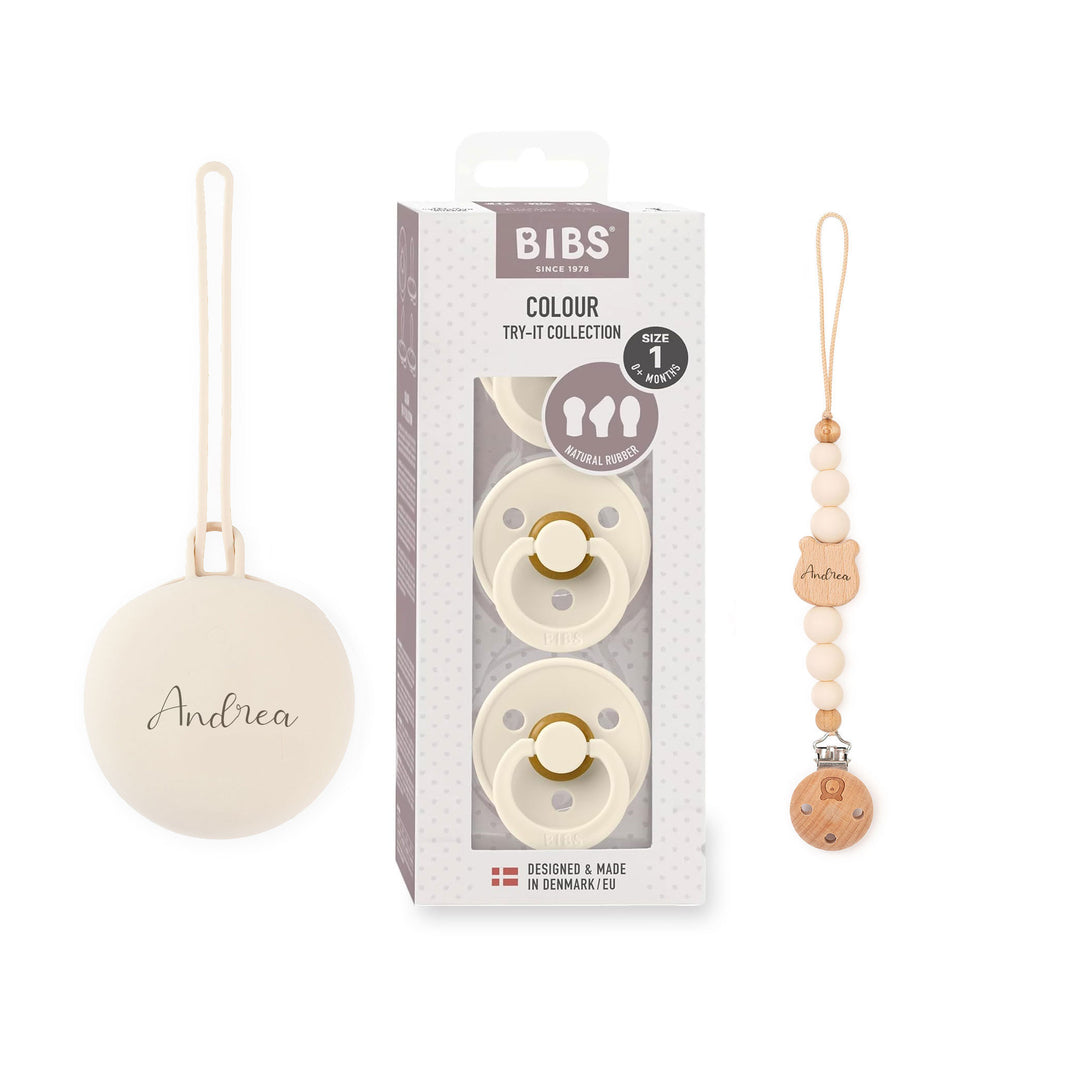 JBØRN X BIBS Gift Box - Personalisable Baby Products Sold and Personalised by JustBørn