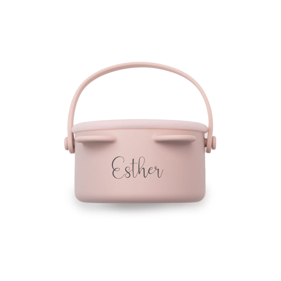 JBØRN Baby Snack Cup With Lid & Handle - Personalisable Baby Products Sold and Personalised by JustBørn