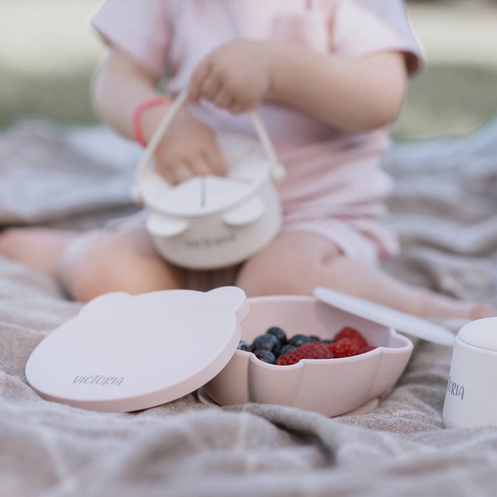JBØRN Baby Meal Time Set | Weaning Set | Personalisable - Personalisable Baby Products Sold and Personalised by JustBørn