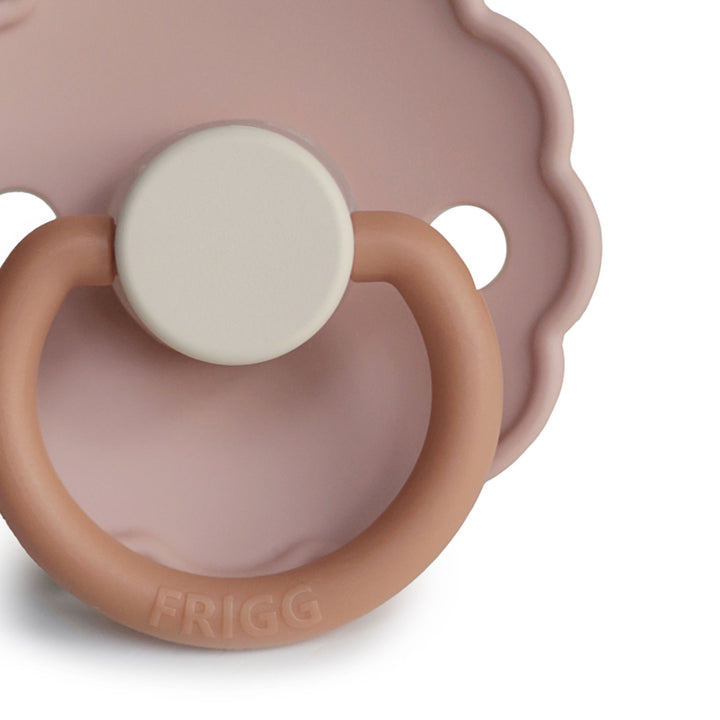 FRIGG Daisy Silicone Pacifiers Biscuit No - Personalisable Baby Products Sold and Personalised by JustBørn