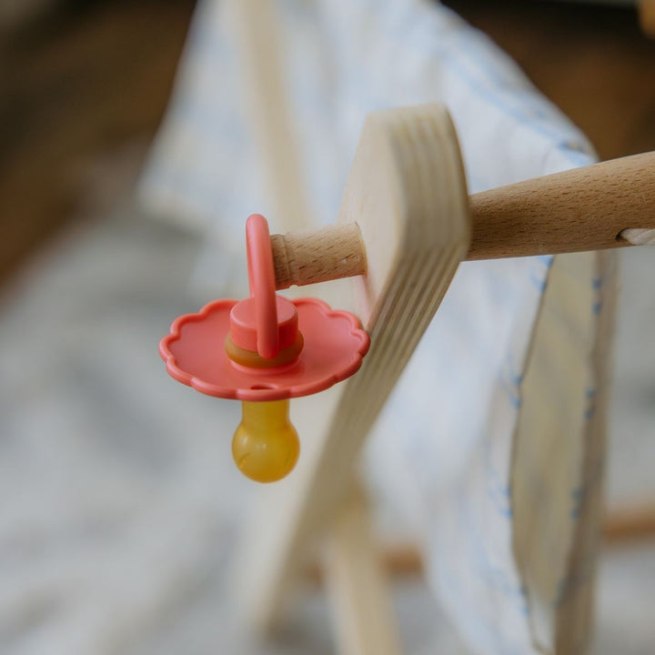 FRIGG Daisy Natural Rubber Latex Pacifier | Pack of 3 - Personalisable Baby Products Sold and Personalised by JustBørn