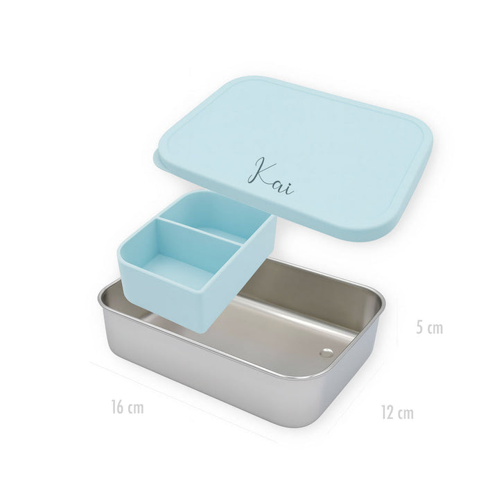 JBØRN Personalised Water Bottle & Lunch Box Set - Personalisable Baby Products Sold and Personalised by JustBørn