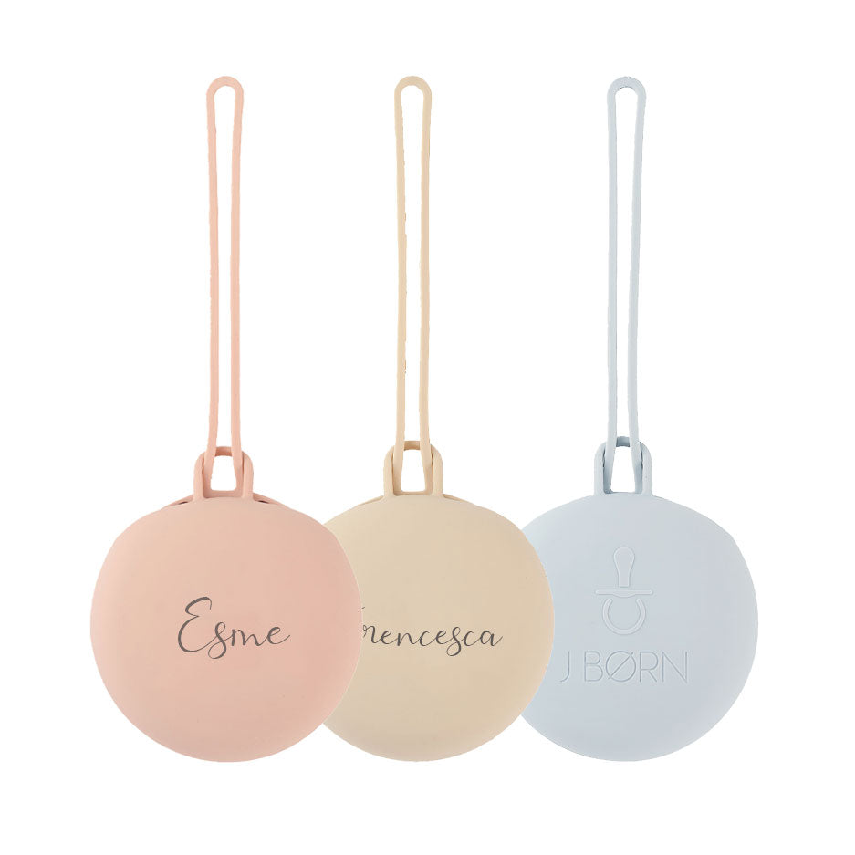JBØRN Pacifier Holder Pod - Personalisable Baby Products Sold and Personalised by JustBørn
