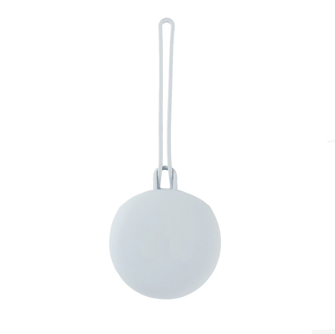JBØRN Pacifier Holder Pod Powder Blue Pod - Personalisable Baby Products Sold and Personalised by JustBørn