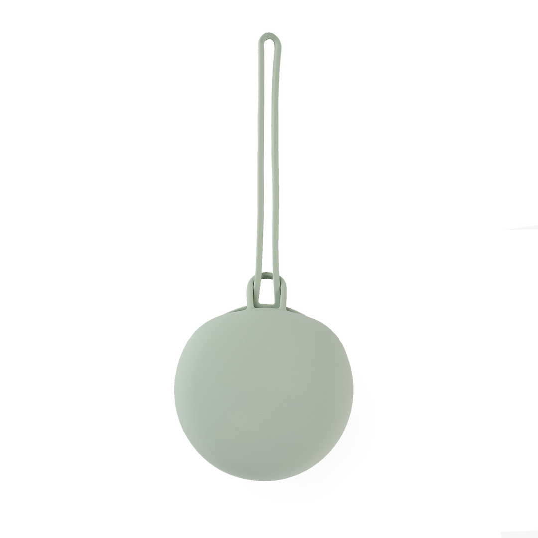 JBØRN Pacifier Holder Pod Sage Pod - Personalisable Baby Products Sold and Personalised by JustBørn