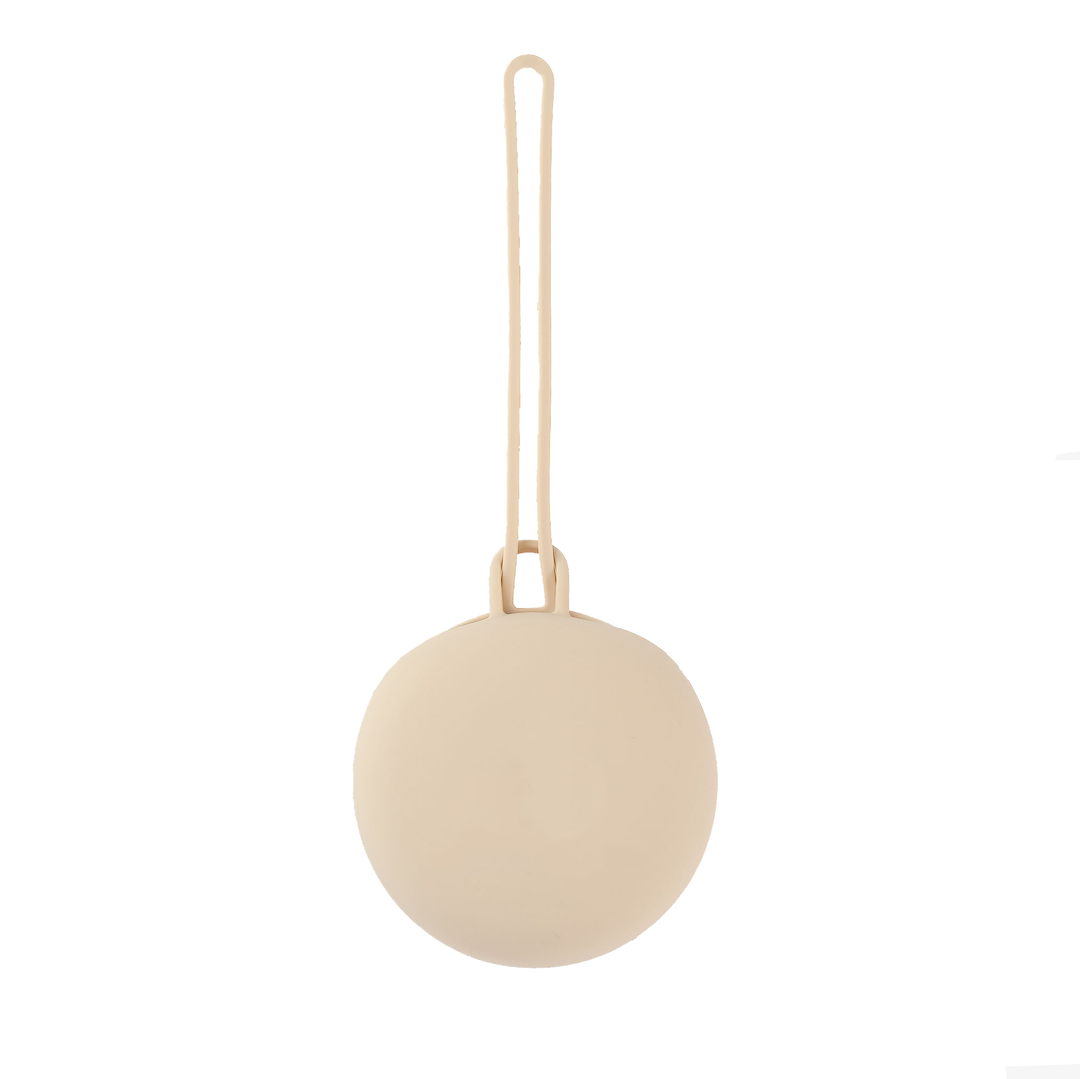 JBØRN Pacifier Holder Pod Sandstone Pod - Personalisable Baby Products Sold and Personalised by JustBørn
