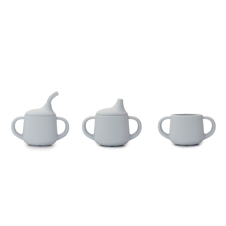 JBØRN 3-in-1 Drinking Cup Cloud No - Personalisable Baby Products Sold and Personalised by JustBørn