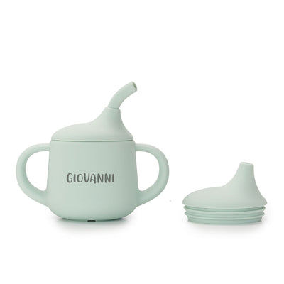 JBØRN 3-in-1 Drinking Cup | Baby Sippy Cup - Personalisable Baby Products Sold and Personalised by JustBørn