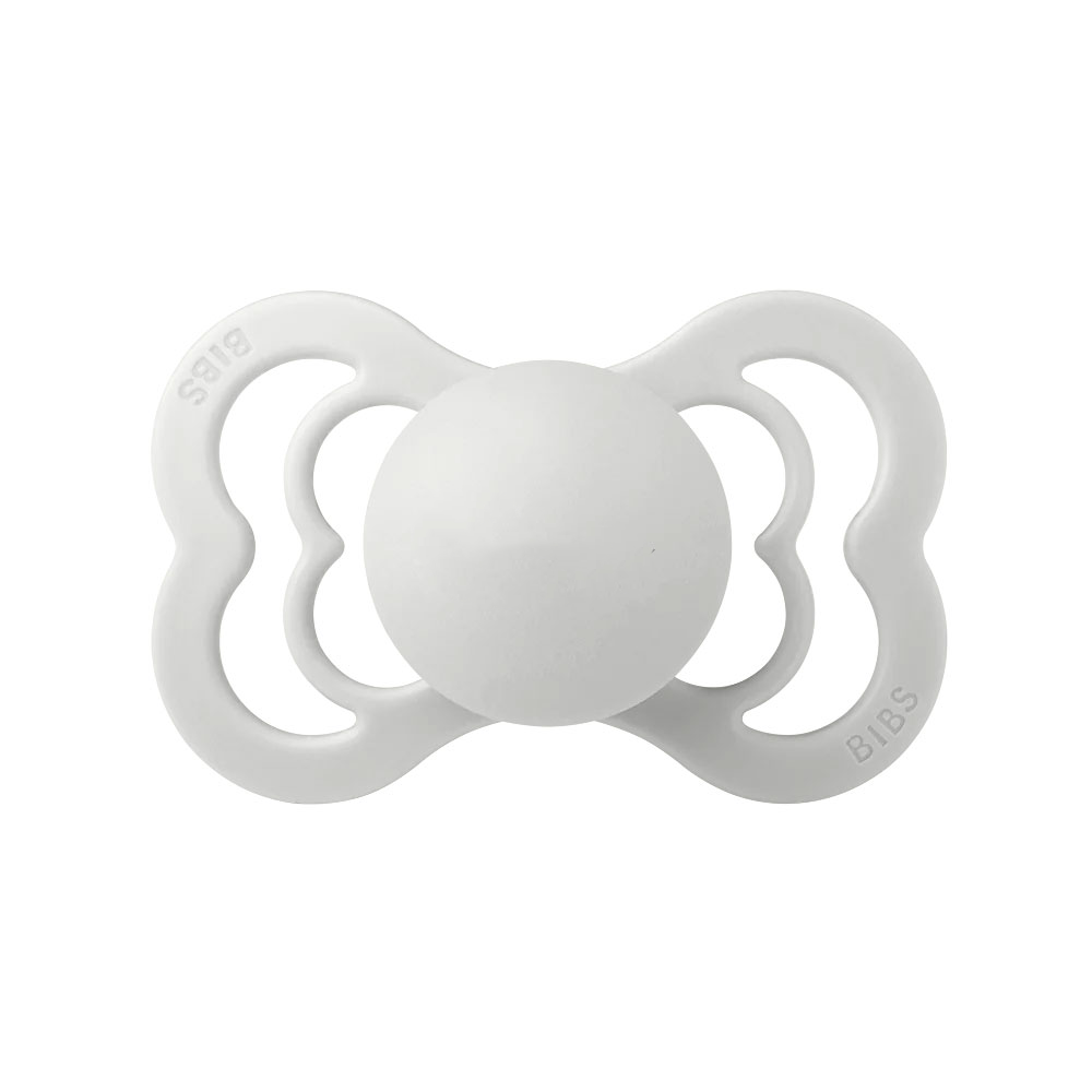 BIBS Supreme Symmetrical Silicone Pacifiers Supreme Haze - Personalisable Baby Products Sold and Personalised by JustBørn