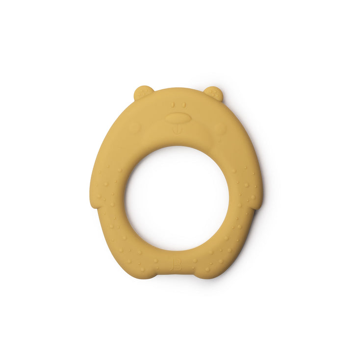 JBØRN Bear Teether Honey No - Personalisable Baby Products Sold and Personalised by JustBørn
