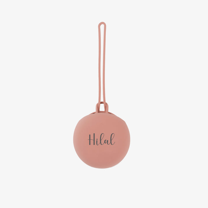 JBØRN Pacifier Holder Pod Woodchuck Yes - Personalisable Baby Products Sold and Personalised by JustBørn