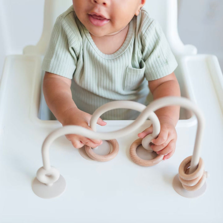 JBØRN Organic Cotton Ribbed Baby T-Shirt & Shorts Set - Personalisable Baby Products Sold and Personalised by JustBørn